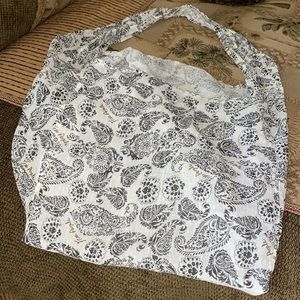 Large Free People canvas bag (3 available)